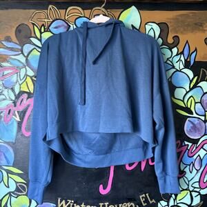 Revival Hoodie Small, Blue, Cropped